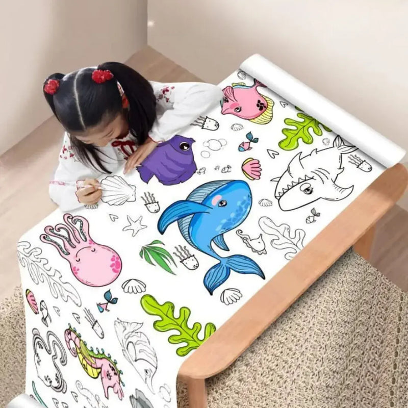 Rollo Creativo - Kit de Arte para Desarrollo Infantil