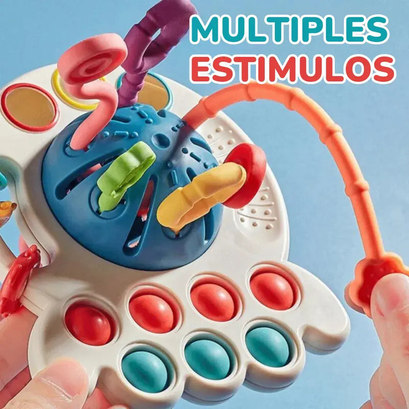 Octopus 9 en 1 - Juguete Sensorial Multifuncional