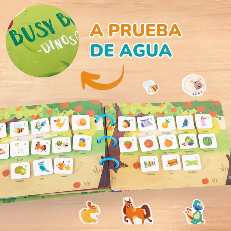 Busy Book - Libro Interactivo Montessori [PARA NIÑOS DE 1 A 9 AÑOS DE EDAD]