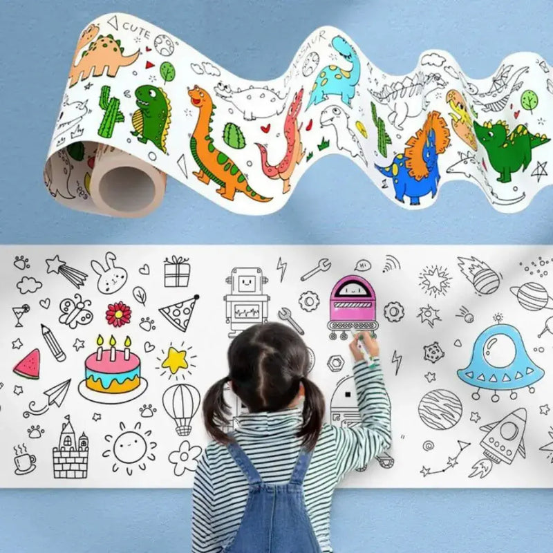 Rollo Creativo - Kit de Arte para Desarrollo Infantil