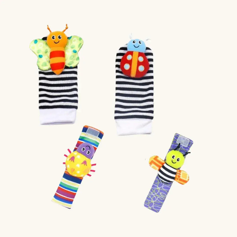 Pulseras y Calcetines Montessori - Accesorios para Aprendizaje